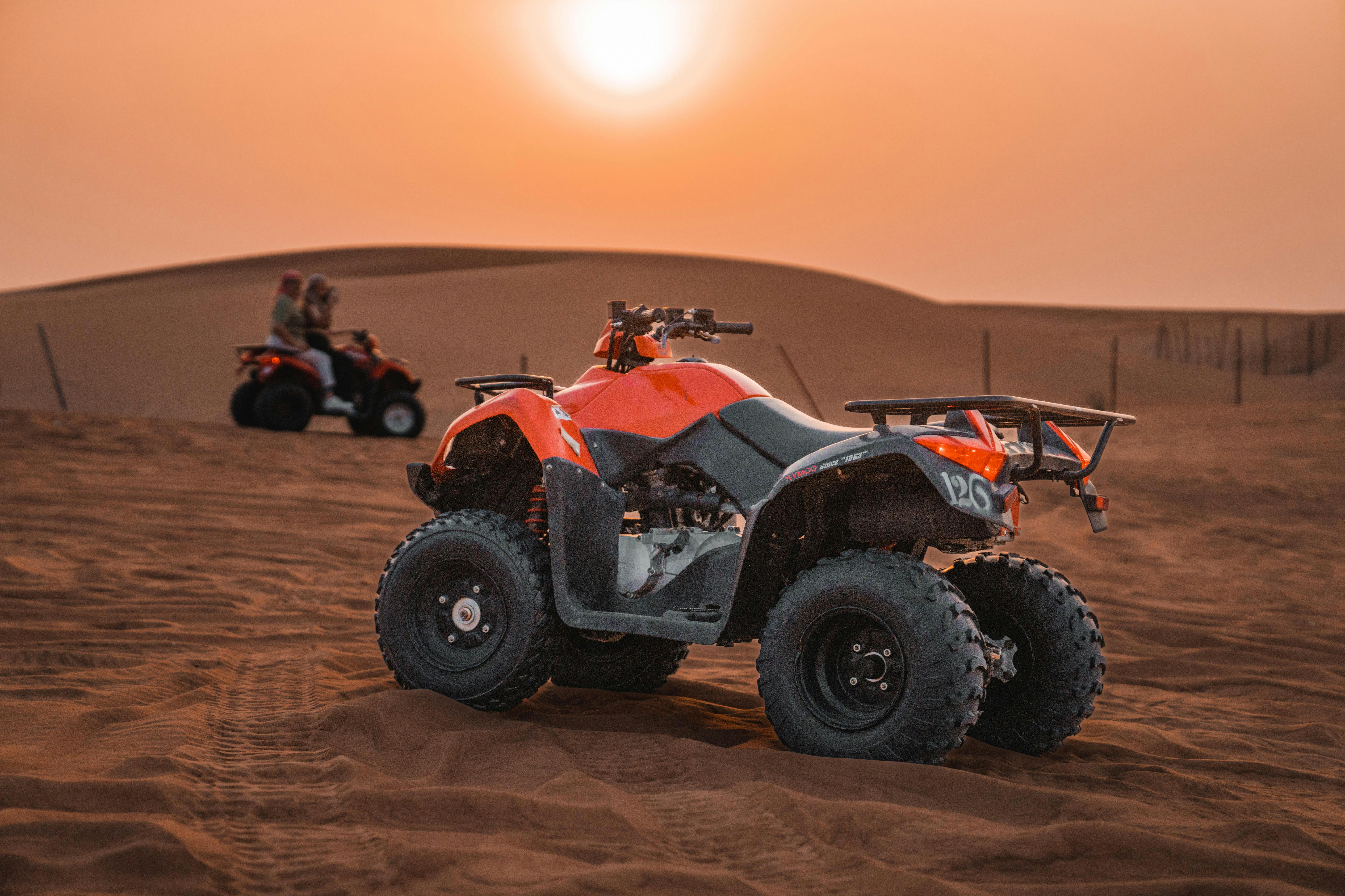 Solo quad riding experience Mehdia beach Kenitra Morocco